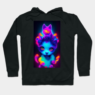 Another Psychedelic Kitten Hoodie